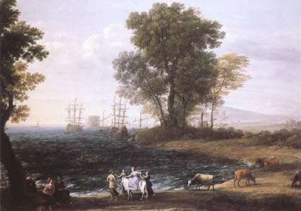 Coast Scene with the Rape of Europa (mk25)